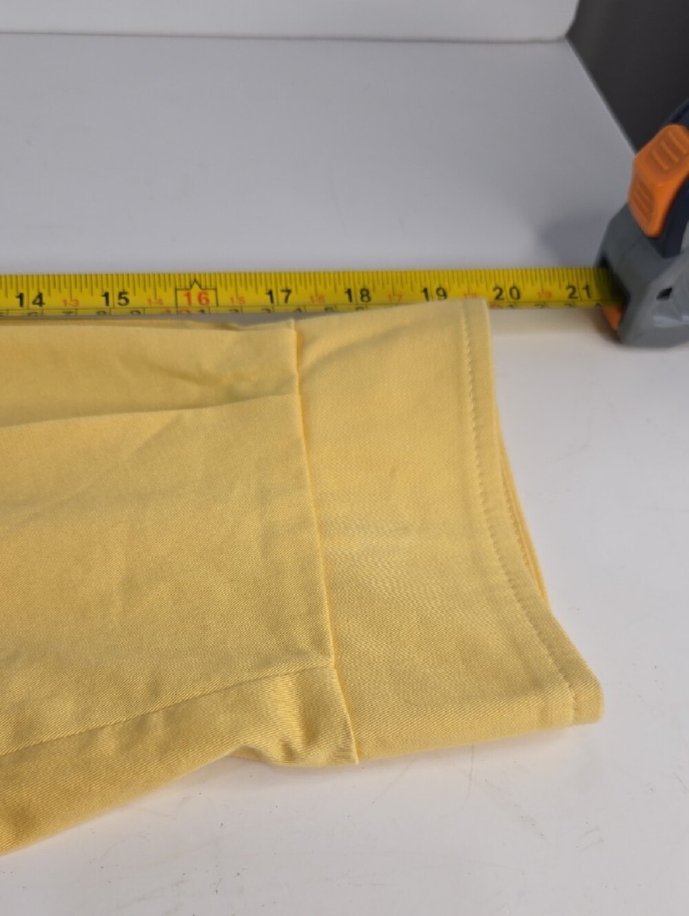 Joan Rivers Jacket Blazer Button-Front Lightweight 3/4 Sleeve Unlined Yellow - Picture 10 of 11